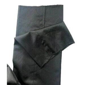 Ron Tomson Black Satin Men’s Formal Dress Pants Size 48 Classic Fit
